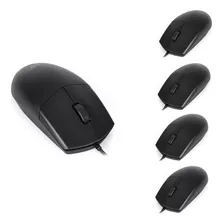 Kit Com 5 Mouses Ergonômico Anatômico Pc Notebook Mauser Usb