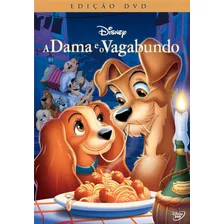 A Dama E O Vagabundo - Dvd - Disney - Novo