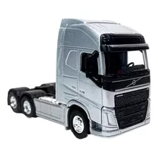 Miniatura De Ferro Caminhão Volvo Fh500 Trucado Ls 1/64