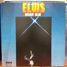 Lp Elvis Presley Moody Blue Vinil Preto Edição Brasileira 
