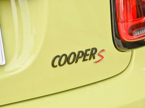 Letras De Mini Cooper S Negras 3d Maletero - Negro Brillante Foto 6