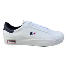 Tenis Lacoste Powercourt Blanco 43sma0034m 407 Look Trendy