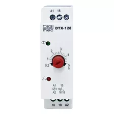 Temporizador Eletrônico Dtx-128 5hrs. 24vca/vcc Digimec