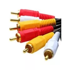 Conector Rca Av Durável 1,5 Metros