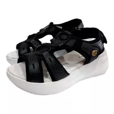 Sandalias Cuero Linea Keady Art 8009