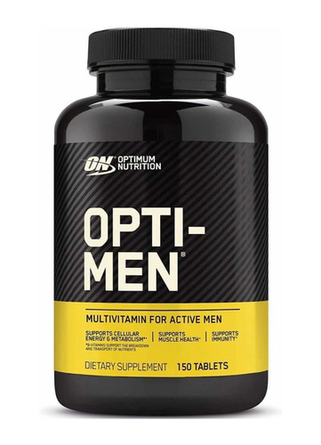 Suplemento Em Comprimidos Optimum Nutrition  Opti-men Vitaminas Opti-men Em Pote De 150g 150 Un