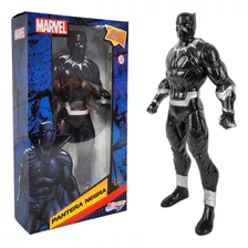 Boneco Pantera Negra Articulado Brinquedo Menino Vingadores