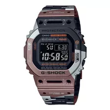 Reloj Casio G-shock Protection Gmw-b5000tvb-1 Hombre Color De La Correa Café/negro/gris Color Del Bisel Café/negro/gris Color Del Fondo Negro