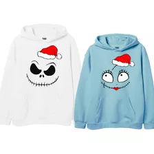 Sudaderas Navideñas Pareja Jack Sally Ugly Sweater Regalo