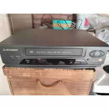 Vídeo Cassete Vhs Mitsubishi Hs- X100 Com Defeito 