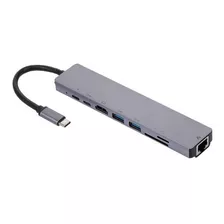 Multifunções Usb-c 8in1 Laptop Docking Station Converter C