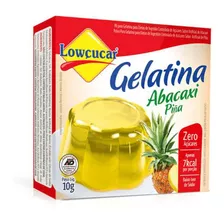 Lowçucar Plus Gelatina Zero Açucar C/ Stévia Abacaxi 10g