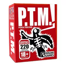 Juego De Mesa P.t.m. Piensa Todo Mal Español