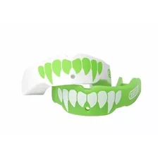 Battle Fang Mouth Guard (paquete De 2), Neon Green / White,