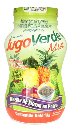 Jugo Verde Mix Con Chía 1 Kg - Solanum
