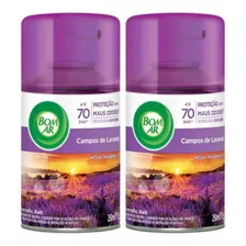 Kit C/ 2 Refil Freshmatic Bom Ar Airwick Lavanda Ou Citrus