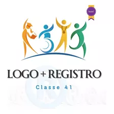 Logotipo + Registro Marca Mista Serviço No Inpi - Classe 41