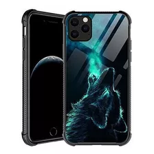 Funda Para iPhone 11 Pro Max, Lonely Wolf iPhone 11 Pro Max 