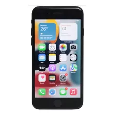 iPhone 7 Preto Matte Seminovo 128gb Em Ótimo Estado