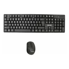 Combo De Teclado Kb601 Y Mouse Mo500 Wireless (con Usb Wifi)