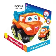 Fofomovel Caminhao Cacamba Em Vinil Rodas Livres Baby Lider