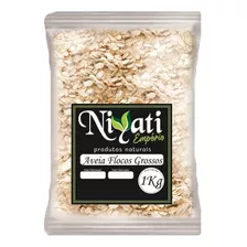 Aveia Flocos Grossos Safra Nova 1 Kg Envio Rápido - Niyati