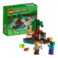 Lego Minecraft 21240 A Aventura No Pântano Com Sapo E Slime