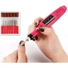 Pulidor De Uñas Eléctrico Manicure Pedicure +10 Lijas Regalo