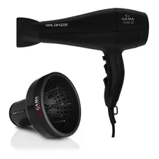 Kit Gama - Secador Salon Pro Ion 3d 2100w + Difusor De Ar