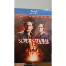 Box Bluray Supernatural - A Quinta Temporada Completa