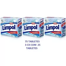 Atacado 75 Tablet Detergente P/maquina De Lavar Louça Limpol