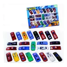 Kit 45 Carrinhos Carros De Plastico Mini Carros Lembrancinha