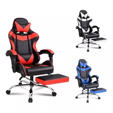 Silla Gamer Reclinable Apoya Pies Despacho Gratis