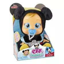 Boneca Cry Babies Com Sons E Lágrimas De Verdade Mickey