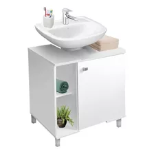 Mueble De Baño Puertas Y Estantes Armado Para Piletas Fijas