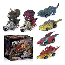 6 Carritos De Dinosaurio Regalo Para Niños