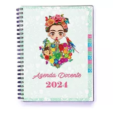 Agenda Docente 2023 Imprimible Editable Imprimir Frida
