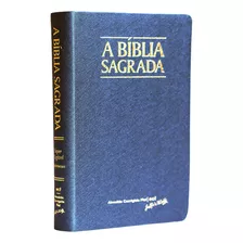 Bíblia Sagrada | Super Gigante Legível Com Referências E Mapas | Acf | Palavras De Jesus Em Vermelho | Azul Com Índice