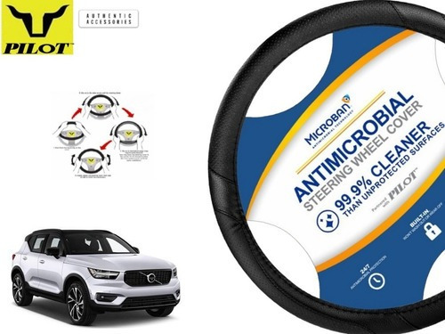 Funda Cubrevolante Negro Antimicrobial Volvo Xc40 2019-2023 Foto 2