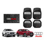 Kit Emblemas Audi Sline Parrila Y Cajuela A3,a4,a5,a6,q3,q5