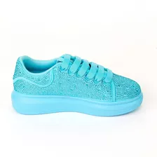 Tenis Plataforma Piedras Casual Sia | Hanna Mex