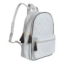 Mochila Maternidade Bebê Luxo Couro Matelassê + Brinde 