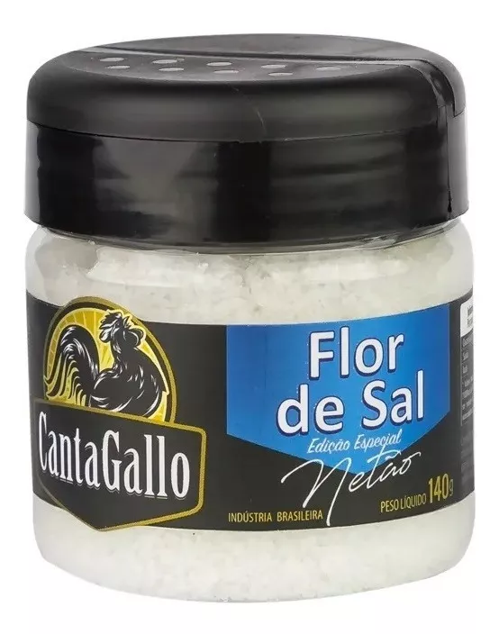Flor De Sal Ed. Especial Netão 140g Cantagallo