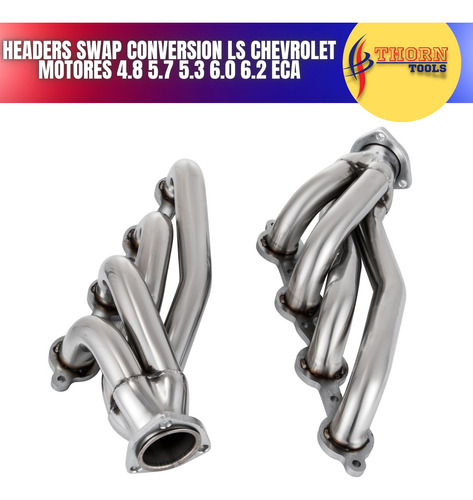 Headers Swap Conversion Ls Chevrolet 4.8 5.7 5.3 6.0 6.2 Eca Foto 10