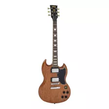 Guitarra Vintage Sg Vs6 M Reissued Natural Mahogany 