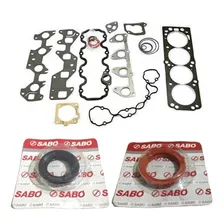 Kit Junta Superior + 2 Retentor Fiat Stilo 1.8 8v 2008 Sabo