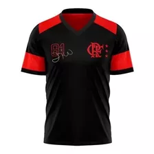 Camisa Flamengo Retro Zico Mundial 1981 - Infantil