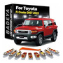 Par (2) Portaplacas Toyota 4x4 Hilux Land Cruiser Pick Up