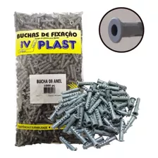 Bucha 8mm Anel Aba Sem Parafuso Para Parede Bloco 1000 Peças