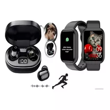 Kit Relógio Inteligente Smart M5 + Fone Redimi Bluetooth